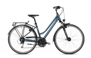 Велосипед Romet Газель 7 темно-синій L-20