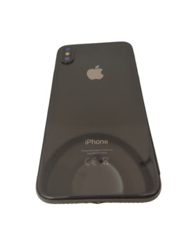 Корпус Apple iPhone X серый 100% ОК оригинал A-