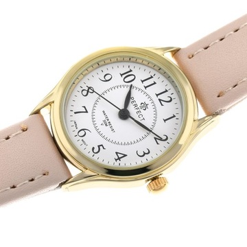 Жіночі наручні годинники з шкіряним ремінцем Perfect