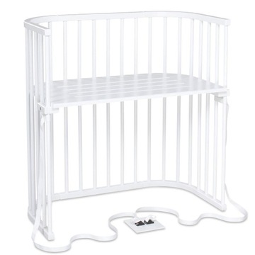 3643 деревянная детская кроватка Babybay Boxspring 54x94cm