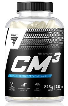 TREC CM3 180 CAPS малат креатин мощный T-C-M