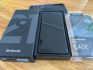 Смартфон Samsung Galaxy S21 Ultra 12 ГБ / 256 ГБ phantom black