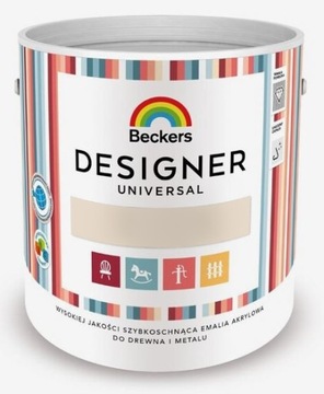 BECKERS DESIGNER 0.5 L ФАРБА ЕМАЛЬ ДЕРЕВО МЕТАЛ