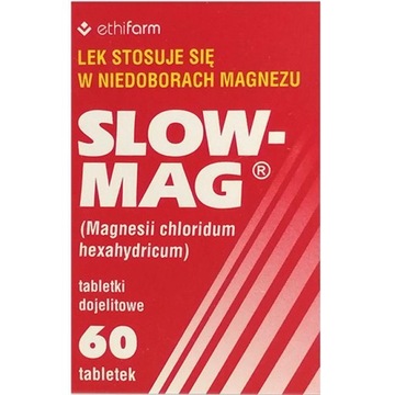 Медленное Магнезиальное лекарство 64 мг ионов магния мышечная усталость недостаток сна 60x