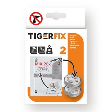 Tigerfix № 2 NEW-клей для аксесуарів для ванної кімнати 3