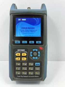DS6300C КАБЕЛЬ МЕРЕЖЕВИЙ АНАЛІЗАТОР МУЛЬТИТЕСТЕР МЕТР + ЧОХОЛ