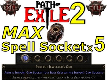 Perfect Jeweller'S Orb Socket Poe2 PoE Path of Exile 2 Early Access