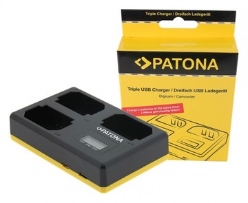 Зарядное устройство PATONA Triple USB для Sony NP-FZ100