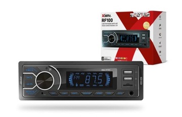 Автомобильный радиоприемник XBLITZ RF100 BT пульт дистанционного управления MP3 USB