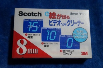 Чистячий картридж Video8 / Hi8 / Digital8 SCOTCH 3M