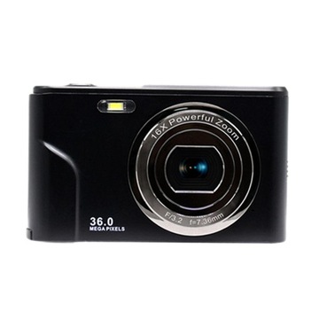 Компактний HD цифровий фотоапарат, чорний