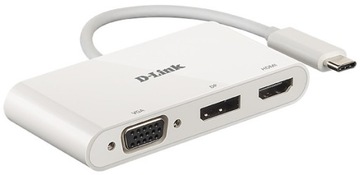 Адаптер D-Link DUB-V310 USB-C HDMI VGA DisplayPort