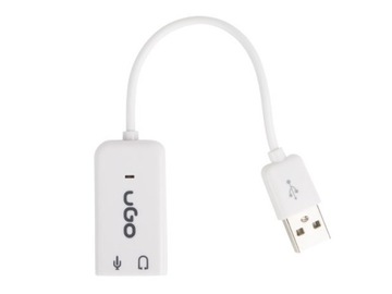 UGO 7.1 USB звуковая карта на кабеле