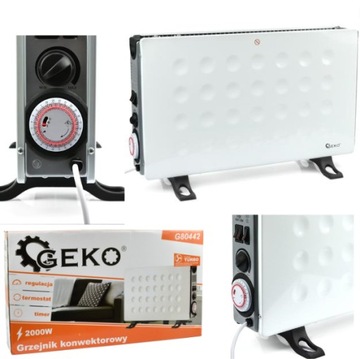 ЕЛЕКТРИЧНИЙ НАГРІВАЧ КОНВЕКТОРА TURBO 2000W