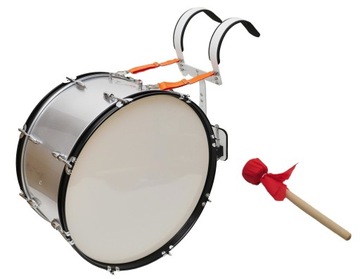 Маршевый барабан с носителем 24 " X12 " -AD-107 + дубинка