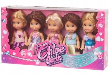 CHLOE GIRLZ мини куклы принцессы набор из 5 кукол для детей