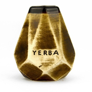 Matero кераміка Алмаз бронза для Yerba мате