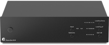 Pro - Ject Phono Box S3 B - сбалансированный фоно-предусилитель MM / MC