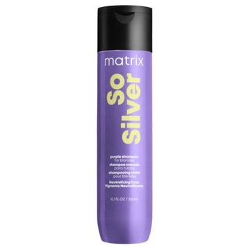 Matrix So Silver шампунь фиолетовый для седых волос платиновый блонд 300мл
