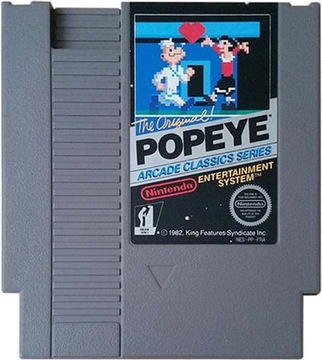 Popeye-NINTENDO NES PAL A-Сэм картридж