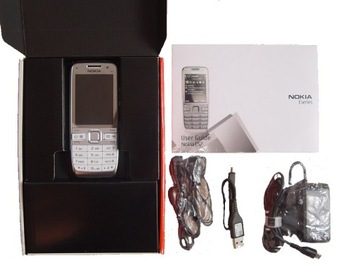 Nokia E52 новый белый полный комплект