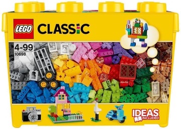 LEGO CLASSIC 10698 КРЕАТИВНІ БУДІВЕЛЬНІ БЛОКИ ВЕЛИКА КОРОБКА