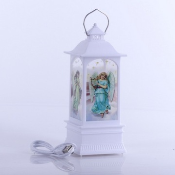 РОЖДЕСТВЕНСКИЙ ФОНАРЬ RORATNI, 20 СМ, БАТАРЕЙКИ + USB