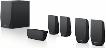 колонки колонки 5.1 для домашнего кинотеатра Sony 3 Ом SS - WSB122 SS-TSB121