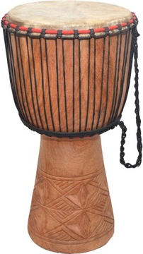 Afro Drum DJ13 Djembe дерев'яний 13 дюймів натяг шкіри