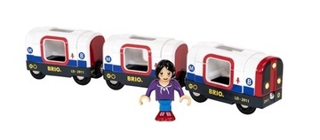 BRIO World Metro-свет и звук