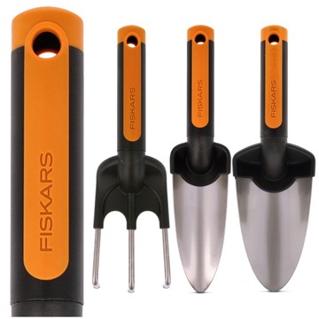 НАБОР САДОВЫХ ИНСТРУМЕНТОВ FISKARS PREMIUM | САДОВЫЙ ШПАТЕЛЬ