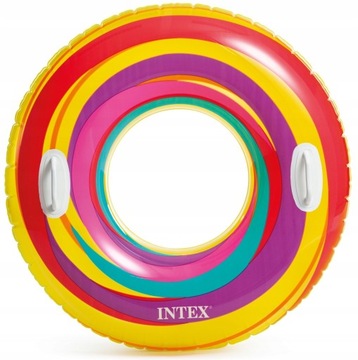 INTEX надувное плавательное колесо с ручками 91 см