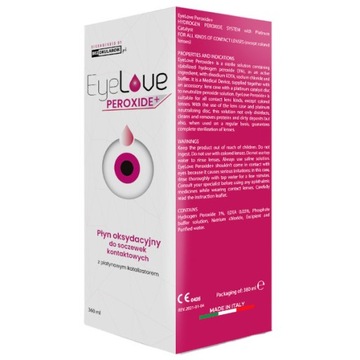 Окислювальна рідина для лінз EyeLove Peroxide + 360