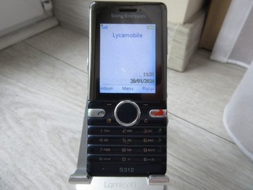 SONY ERICSSON S312 класичний розблокований комплект REAL FOTO