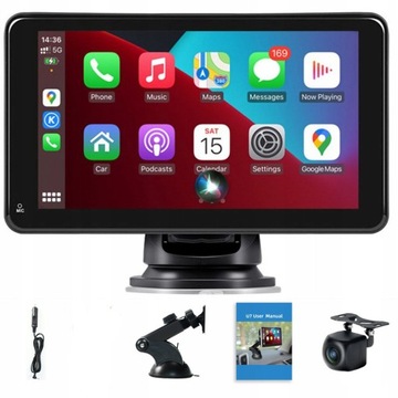 ANDROID АВТО РАДИО МОНИТОР APPLE CARPLAY 7 " USB