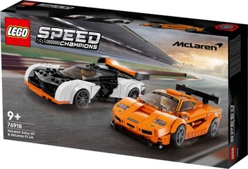 LEGO Speed Champions 76918 McLaren Solus GT і McLa