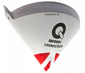 Фільтри 5 ПК 190 мікрон штраф для видалення бруду фарби Q-refinish 85