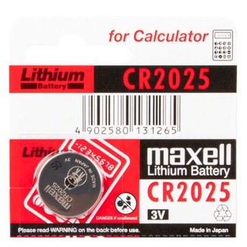 Літієва батарея Maxell CR2025 1 шт