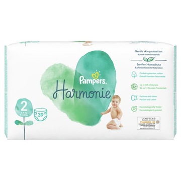 Pampers Harmonie подгузники 2, 4-8 кг, 39 шт.