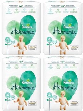 Pampers пеленки гармония № 4 (76 шт) 9-14 кг