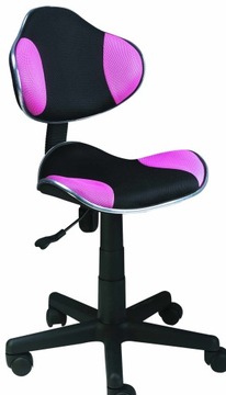 Стул молодежный поворотный стул Q-G2B розовый