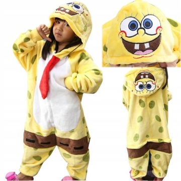 СПАНЧ БОБ ПИЖАМЫ КОМБИНЕЗОН МАСКИРОВКА KIGU ONESIE 140 CH4G