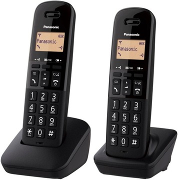 Бездротовий телефон Panasonic duo KX-TGB612PDB