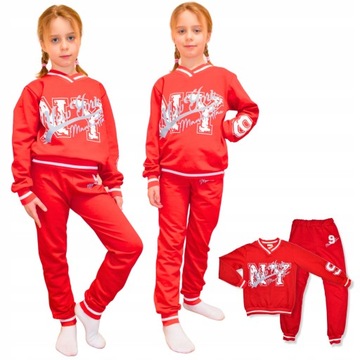 Дитячий спортивний костюм для дівчаток 122