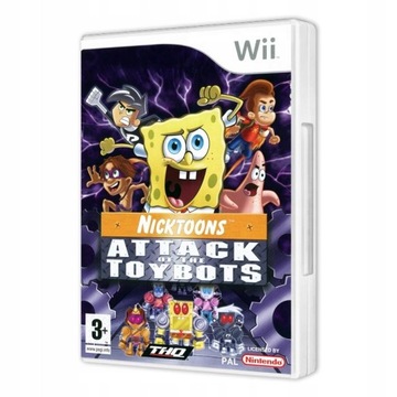 NICKTOONS ATTACK of the TOYBOTS Wii