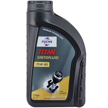 ТРАНСМИССИОННОЕ МАСЛО FUCHS TITAN SINTOFLUID 602009142 75W80 1L