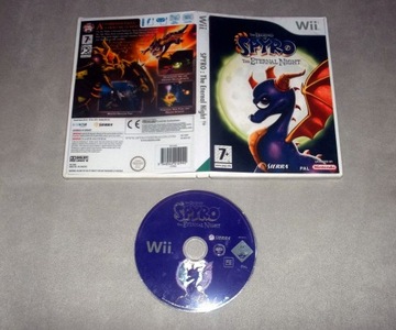 Легенда о SPYRO ETERNAL NIGHT Nintendo WII платформер как CRASH MARIO