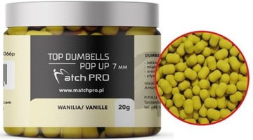 MatchPRO TOP DUMBELLS POP UP ваниль 7мм 20г