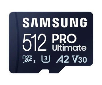 Карта памяти Samsung PRO Ultimate 512GB microSDXC 200mb/s UHS-I U3+адаптер
