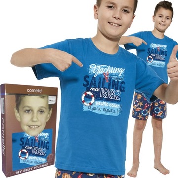 Пижама для мальчиков CORNETTE 790/104 SAILING Sea